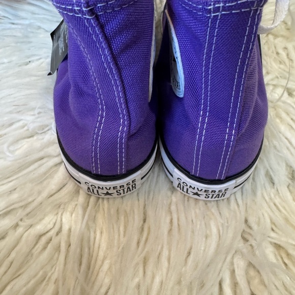 New🌿Converse Chuck Taylor All Star High-Top Purple Sneaker - Picture 6 of 9